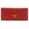 Secondhand Prada Continental Wallet Vitello Daino