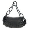 Chanel CC Rings Flap Bag Pleated Lambskin
