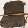 Louis Vuitton Saumur Handbag Monogram Canvas