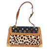 Secondhand Louis Vuitton Dalmatian Sac Rabat Handbag Monogram Multicolor and Pony Hair