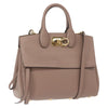Salvatore Ferragamo Studio Satchel Leather