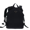 Secondhand Prada Double Front Pocket Backpack Tessuto