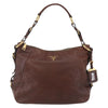 Secondhand Prada Zip Top Hobo Vitello Daino