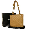 Secondhand Chanel Petite Shopping Tote Quilted Caviar