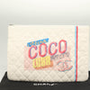 Chanel Coco Cuba Pouch Printed Quilted Canvas