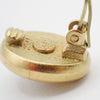 Secondhand Chanel Vintage Round Clip-On Earrings Metal with Faux