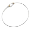 Tiffany & Co. Love Knot Bracelet Sterling Silver and 18K Yellow Gold