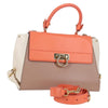 Salvatore Ferragamo Sofia Satchel Leather