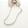 Secondhand Miu Miu Madras Crystal Buckle Shoulder Bag
