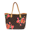 Secondhand Louis Vuitton Neverfull Tote Limited Edition Monogram Roses