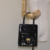 Salvatore Ferragamo Gancini handbag Patent leather