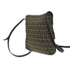 Secondhand Fendi Vintage Flap Crossbody Bag Zucchino