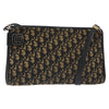 Christian Dior Vintage Trotter Shoulder Bag Canvas
