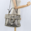 Bvlgari Leoni Top Handle Bag Leather