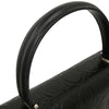Salvatore Ferragamo Vintage Gancini Top Handle Bag Embossed Leather