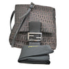 Secondhand Fendi Vintage Flap Crossbody Bag Zucchino