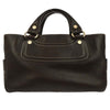 Secondhand Celine Boogie Satchel Brown Leather Bags
