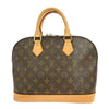 Louis Vuitton Alma Handbag Monogram Canvas