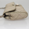 Secondhand Prada Pushlock Chain Flap Bag Quilted Tessuto