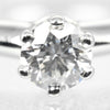 Tiffany & Co. Tiffany Setting Solitaire Ring Platinum with RBC Diamond