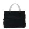 Secondhand Prada Resin Handle Tote Tessuto