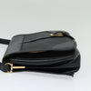 Burberry Flap Shoulder Bag Leather