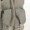 Secondhand Prada Double Pocket Backpack Chain Shoulder Bag Re-