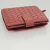 Secondhand Bottega Veneta Bifold Coin Pocket Card Holder Intrecciato Nappa