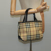 Secondhand Burberry Nova Check Tote canvas check pattern