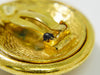 Secondhand Chanel Vintage Round CC Clip-On Earrings