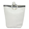 Secondhand Celine Circle logo White Leather Bags