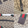 Secondhand Gucci Web Zip Tote GG