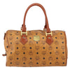 Secondhand MCM Visetos Handbag Canvas and