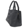 Secondhand Prada Canapa Tote Black Denim Jeans Accessories