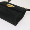 Salvatore Ferragamo Gancini Shoulder Bag Suede