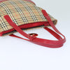 Secondhand Burberry Nova Check Tote Canvas and