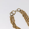 Secondhand Chanel CC Necklace Gold Metal Jewelry