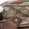 Gucci Ophidia Zip Shoulder Bag GG Coated Canvas
