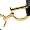 Christian Dior Vintage Double Saddle Bag Diorissimo Canvas
