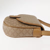 Celine Vintage Macadam Shoulder Bag Canvas and Leather