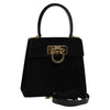 Secondhand Salvatore Ferragamo Gancini Convertible Top Handle Bag