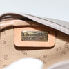 Christian Dior CD Shoulder bag Canvas and Leather