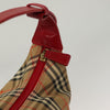 Secondhand Burberry Nova Check Handbag Nova Check Canvas and