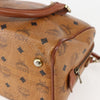 Secondhand MCM Visetos logogramme Handbag Canvas and