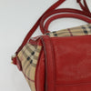 Burberry Pilgrim Satchel Haymarket Coated Canvas