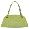 Secondhand Chanel Just Mademoiselle Bag Quilted Patent