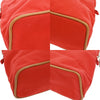Secondhand Hermes Bolide Pouch Red Cotton Bags