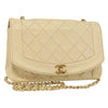 Chanel Vintage Diana Flap Bag Quilted Caviar