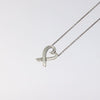 Tiffany & Co. Paloma Picasso Loving Heart Pendant Necklace Silver 925
