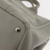 Secondhand Prada Canapa Tote Gray Canvas Bags
